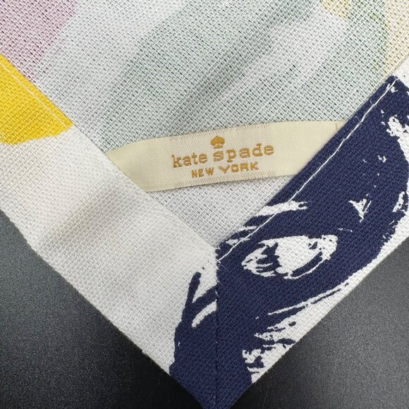 Kate Spade New York Flowerbox Napkins Set Of 2 Flower Power Rainbow Retro - Picture 5 of 8